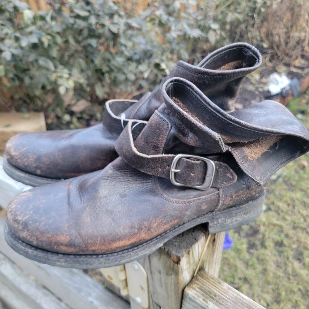 Frye Veronica Women Brown Bootie Sz 9